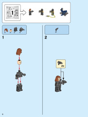 LEGO 76166 instructions page 6 – build guide