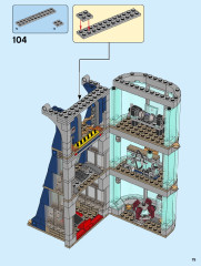 LEGO 76166 instructions page 75 – build guide