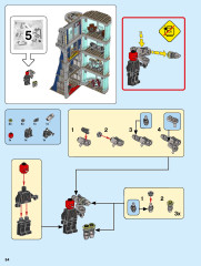 LEGO 76166 instructions page 84 – build guide
