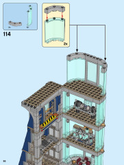 LEGO 76166 instructions page 86 – build guide