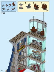 LEGO 76166 instructions page 88 – build guide