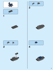 LEGO 76166 instructions page 9 – build guide