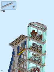 LEGO 76166 instructions page 90 – build guide