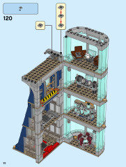 LEGO 76166 instructions page 92 – build guide