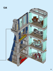 LEGO 76166 instructions page 99 – build guide