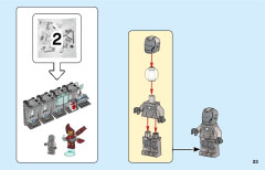 LEGO 76167 instructions page 23 – build guide
