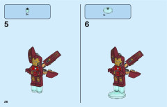 LEGO 76167 instructions page 26 – build guide