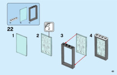 LEGO 76167 instructions page 43 – build guide