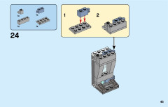 LEGO 76167 instructions page 45 – build guide