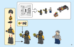 LEGO 76167 instructions page 5 – build guide