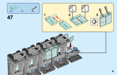 LEGO 76167 instructions page 61 – build guide