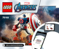 LEGO 76168 instructions page 1 – build guide