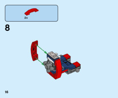 LEGO 76168 instructions page 16 – build guide