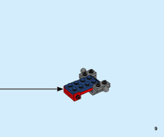 LEGO 76168 instructions page 9 – build guide
