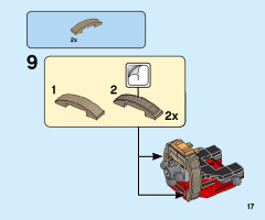 LEGO 76169 instructions page 17 – build guide