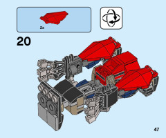 LEGO 76169 instructions page 47 – build guide