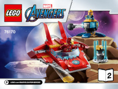 LEGO 76170 instructions page 1 – build guide