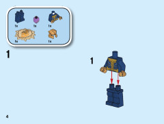 LEGO 76170 instructions page 4 – build guide