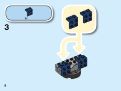 LEGO 76170 instructions page 8 – build guide