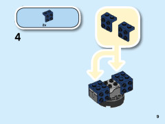 LEGO 76170 instructions page 9 – build guide