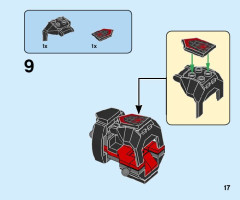 LEGO 76171 instructions page 17 – build guide