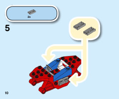 LEGO 76172 instructions page 10 – build guide