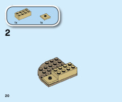 LEGO 76172 instructions page 20 – build guide
