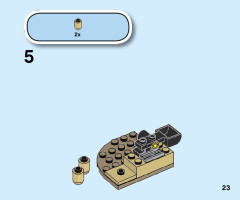 LEGO 76172 instructions page 23 – build guide