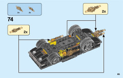 LEGO 76173 instructions page 65 – build guide