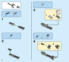 LEGO 76174 instructions page 6 – build guide