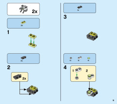 LEGO 76174 instructions page 9 – build guide