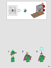 LEGO 76178 instructions page 203 – build guide