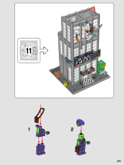 LEGO 76178 instructions page 243 – build guide