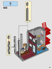 LEGO 76178 instructions page 305 – build guide