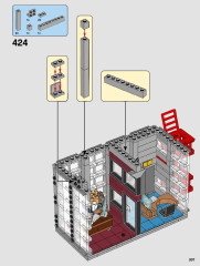 LEGO 76178 instructions page 307 – build guide