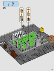 LEGO 76178 instructions page 45 – build guide