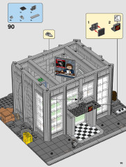 LEGO 76178 instructions page 95 – build guide