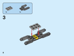 LEGO 76179 instructions page 8 – build guide