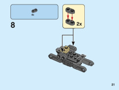 LEGO 76179 instructions page 21 – build guide