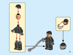 LEGO 76179 instructions page 3 – build guide
