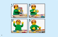 LEGO 76180 instructions page 2 – build guide