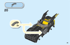 LEGO 76180 instructions page 25 – build guide