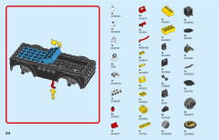 LEGO 76180 instructions page 34 – build guide