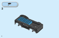 LEGO 76180 instructions page 8 – build guide