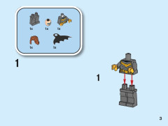 LEGO 76180 instructions page 3 – build guide