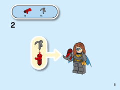 LEGO 76180 instructions page 5 – build guide