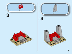 LEGO 76180 instructions page 9 – build guide