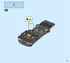 LEGO 76181 instructions page 35 – build guide