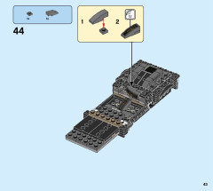 LEGO 76181 instructions page 43 – build guide