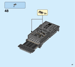 LEGO 76181 instructions page 47 – build guide